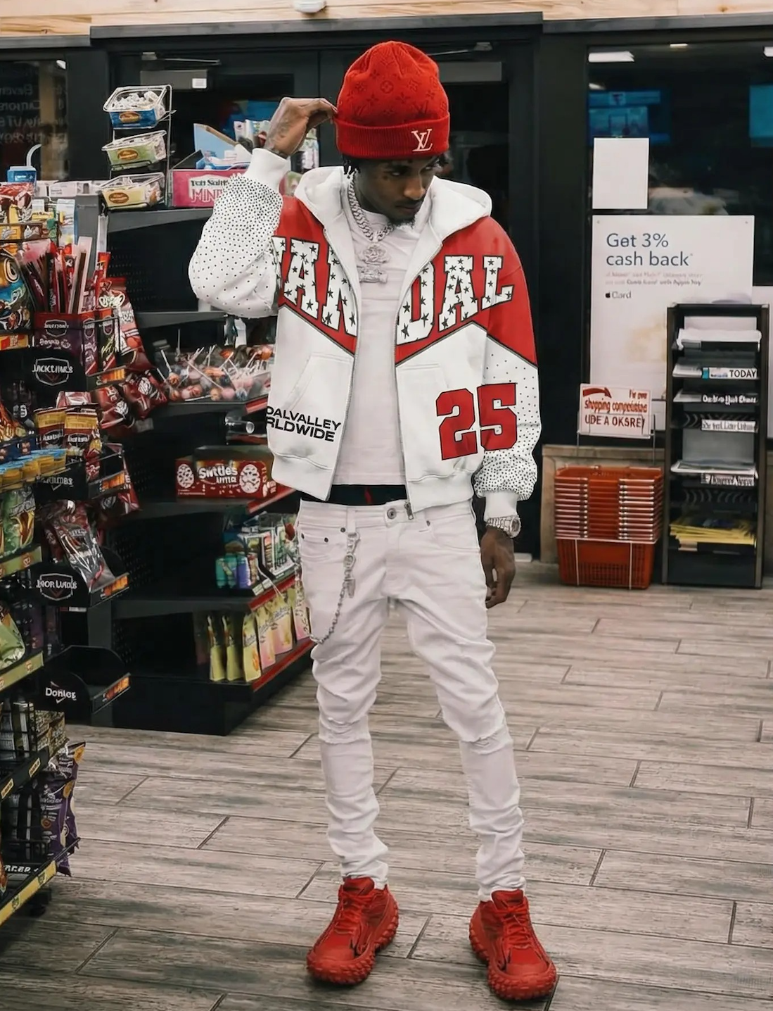 Free Vandal ZipUp - Red