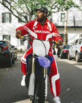 Zero Vandal Tracksuit - Red
