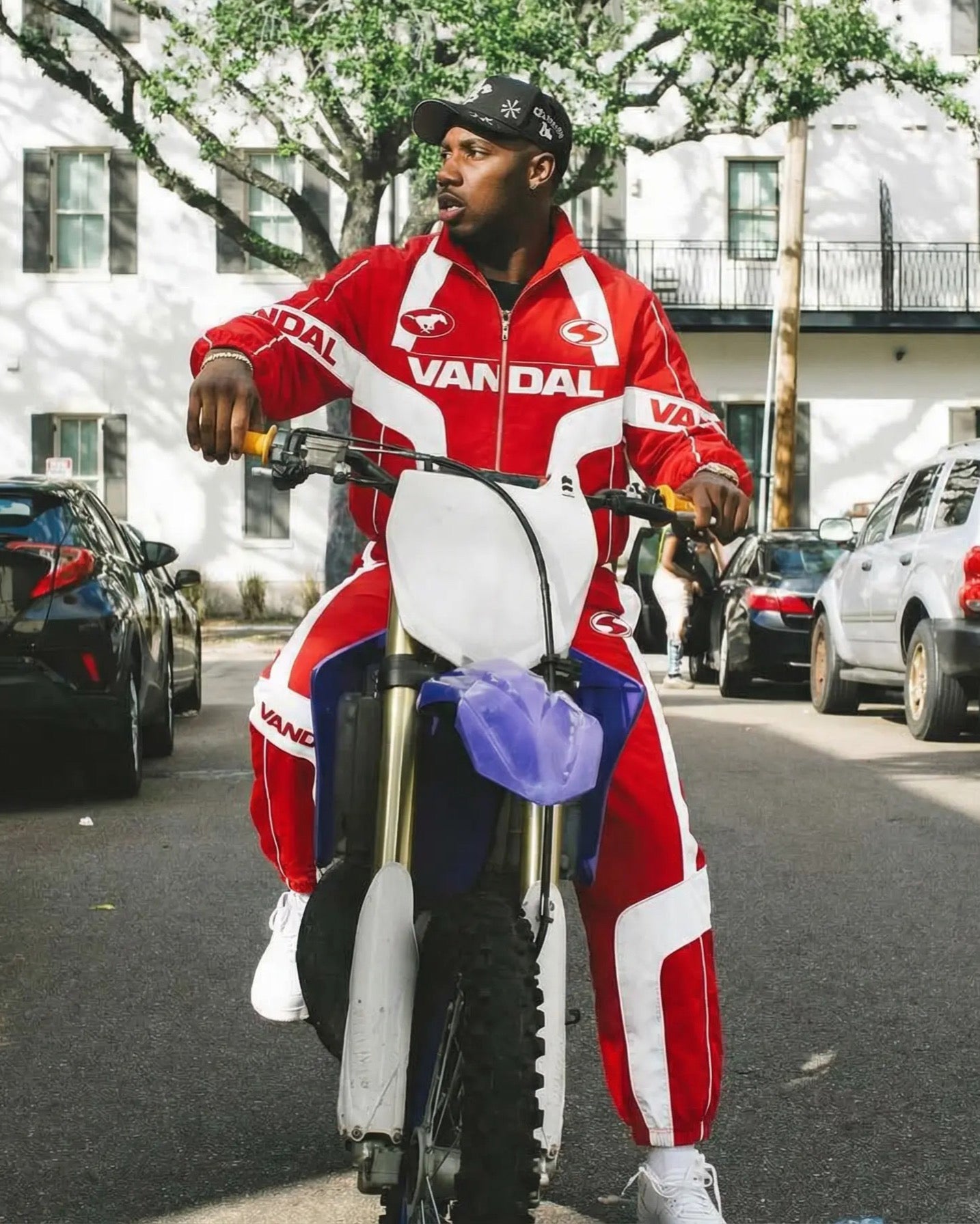 Zero Vandal Tracksuit - Red